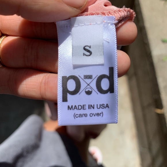 PACIFIC AND DRIFTWOOD - Pink Coverup / Romper - Picture 3 of 3